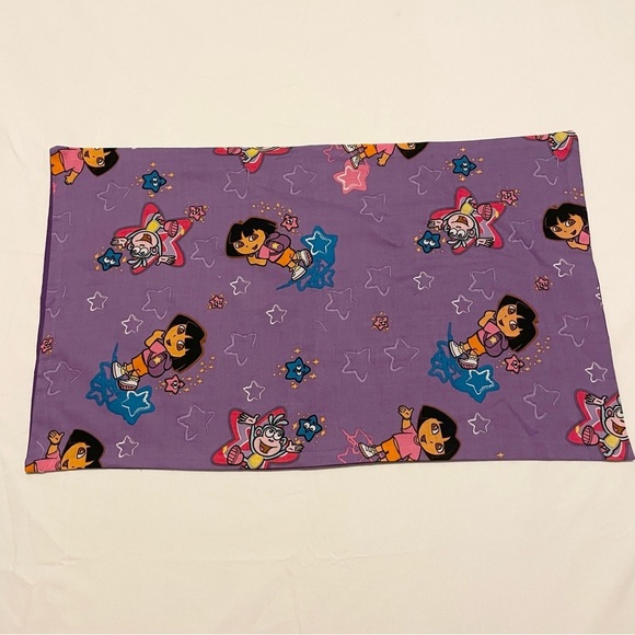 Dora The Explorer Pillowcase Homemade 21” x 12.5” Pillow Case - Picture 16 of 16